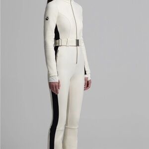 Cordova White Cloud Ski Suit Flare Bottoms
